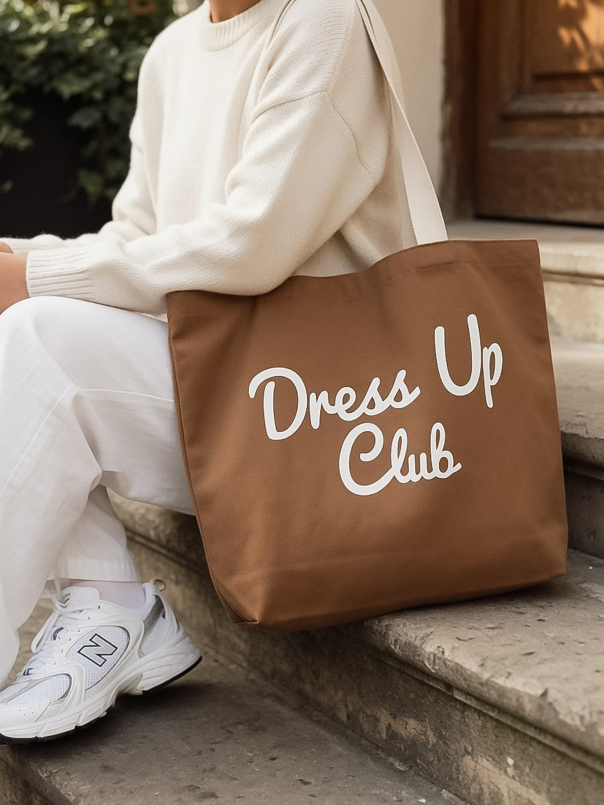Ruby White Wear Club Fall Tote Bag