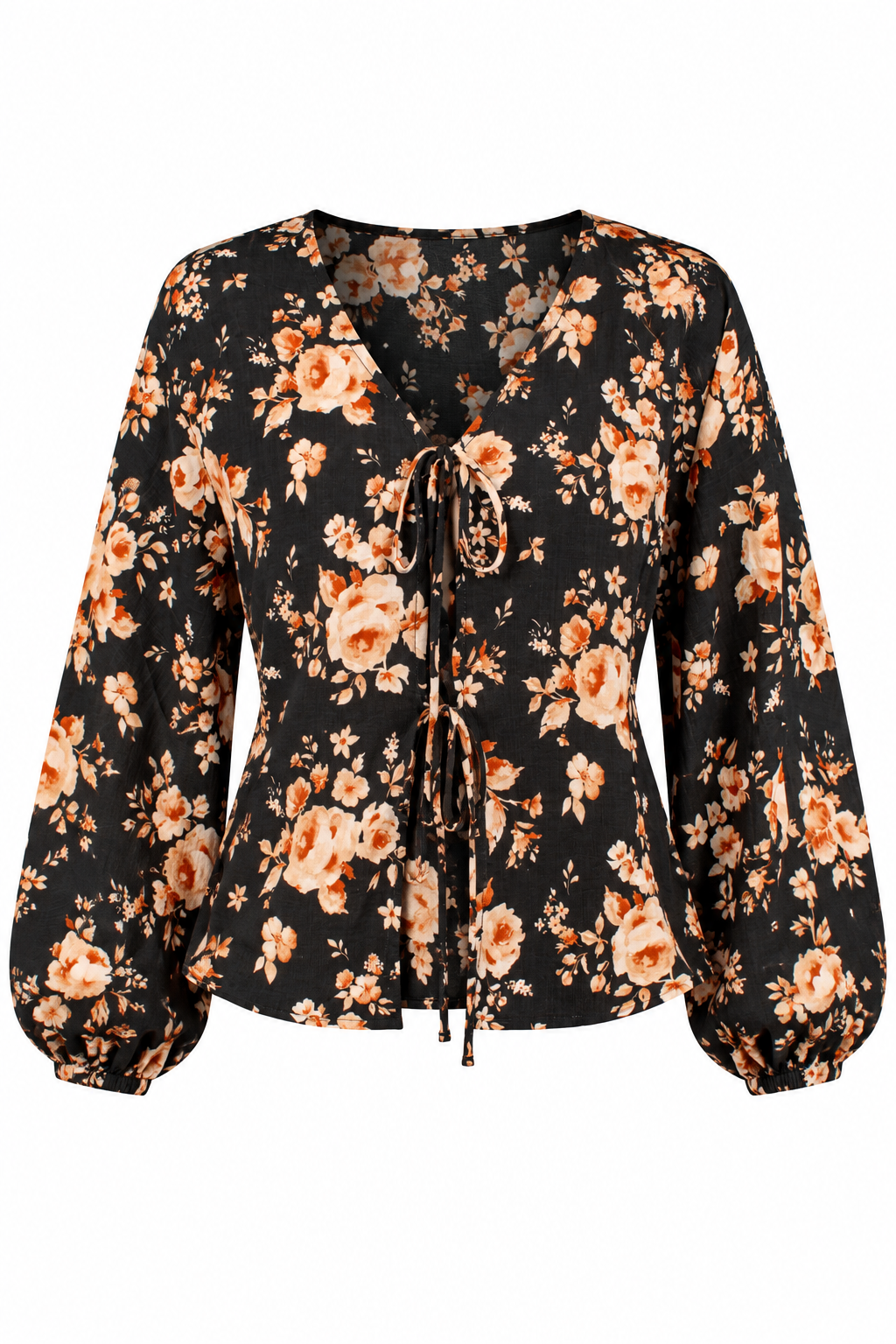 Autumn Anthology Black Floral Blouse