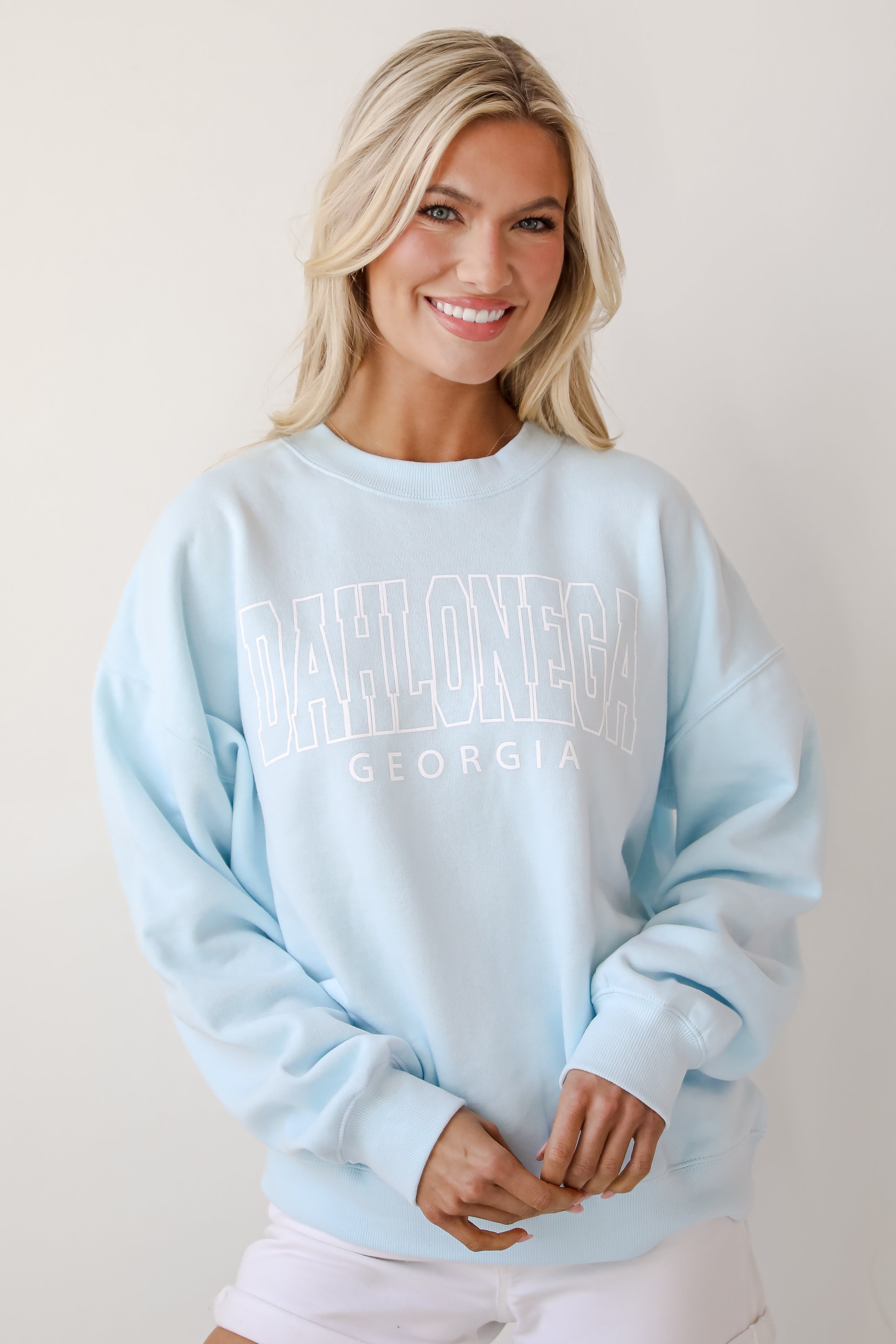 Light Blue Dahlonega Georgia Sweatshirt