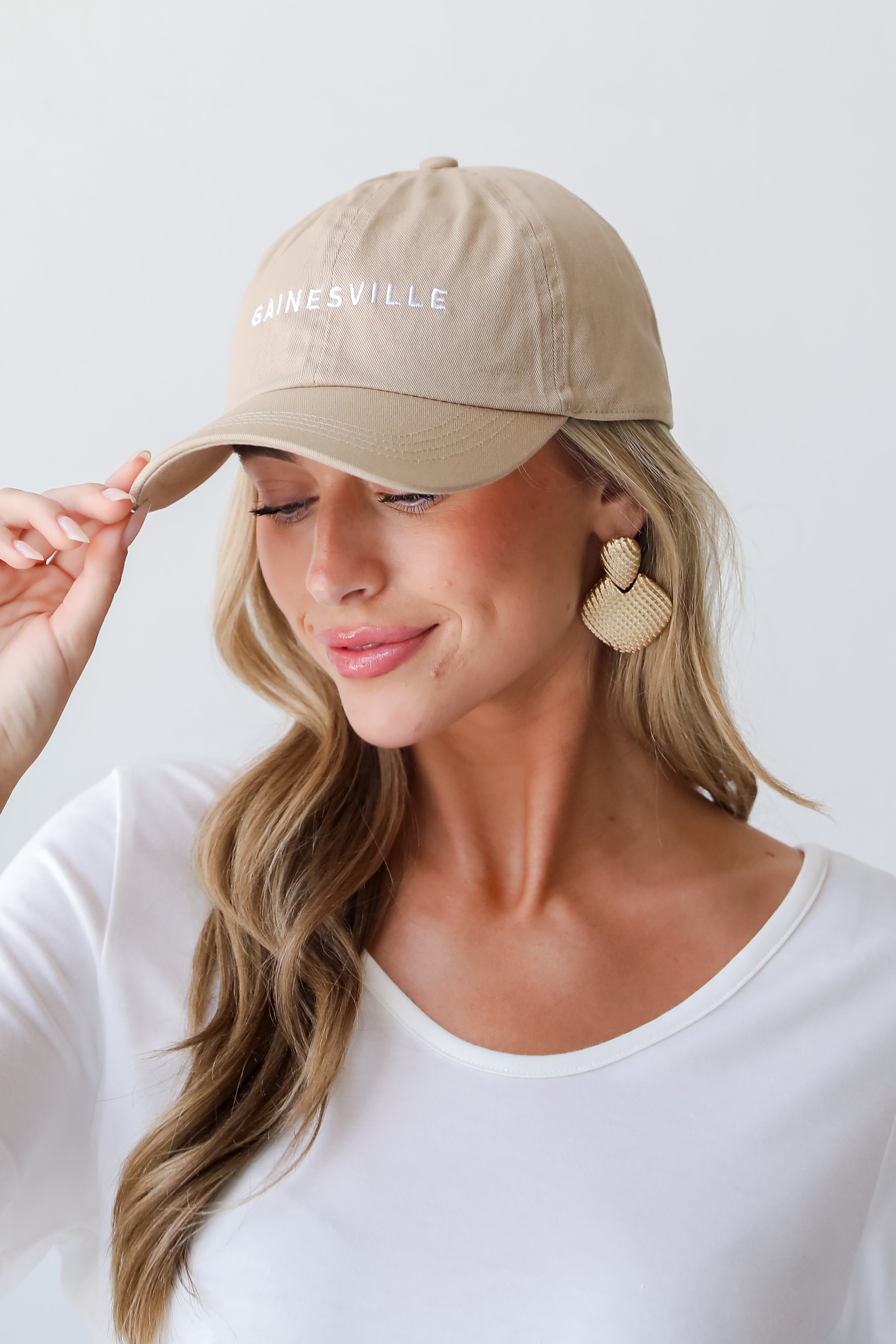 Tan Wednesbury Embroidered Hat