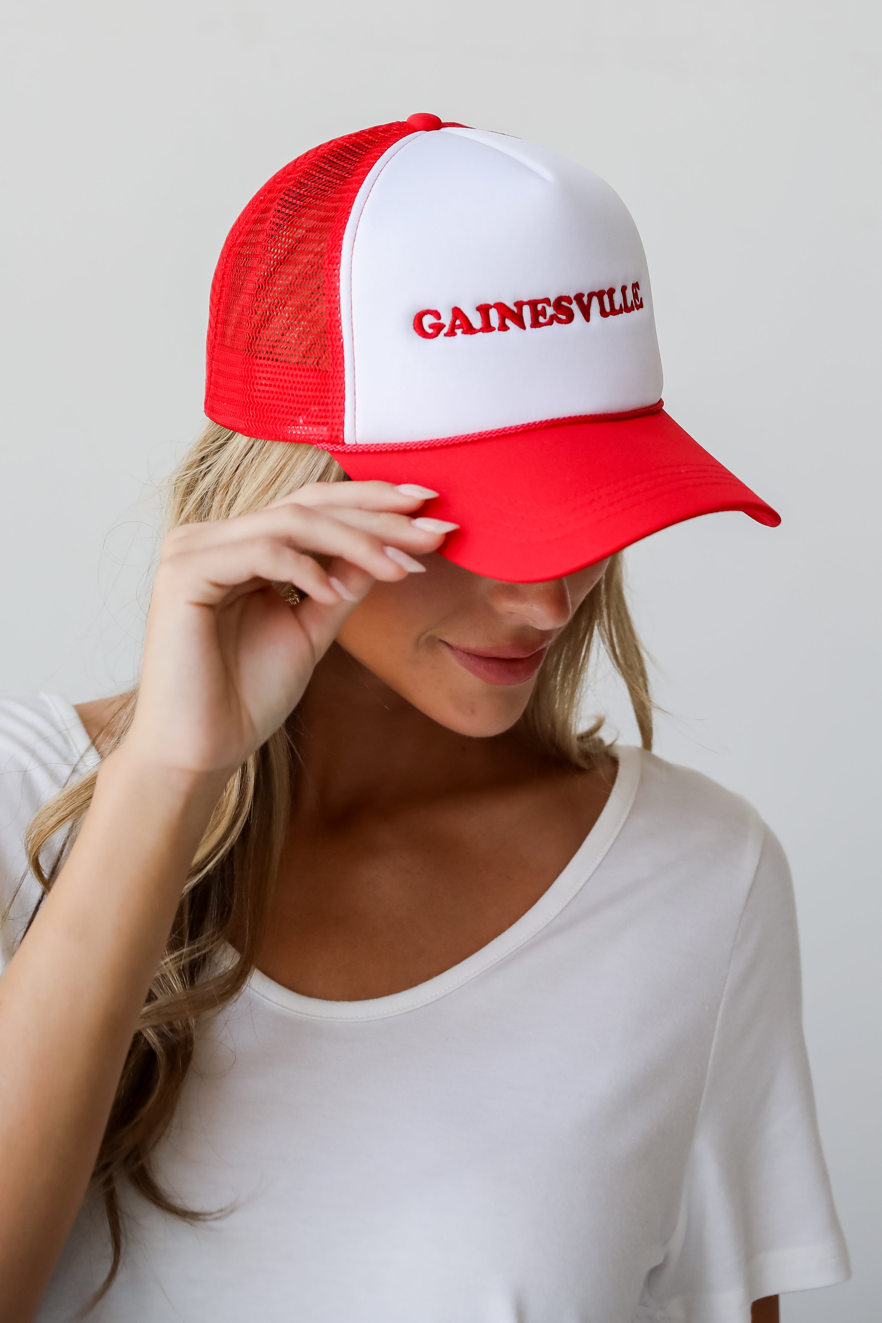 Red Wednesbury Trucker Hat