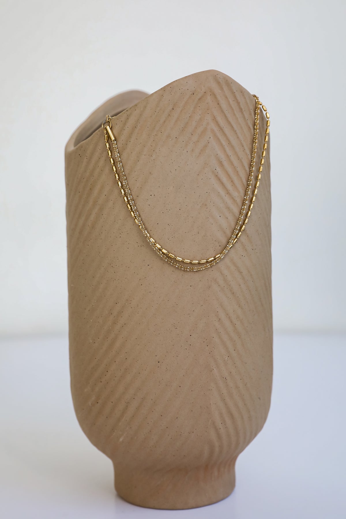 Annie Gold Layered Chain Anklet