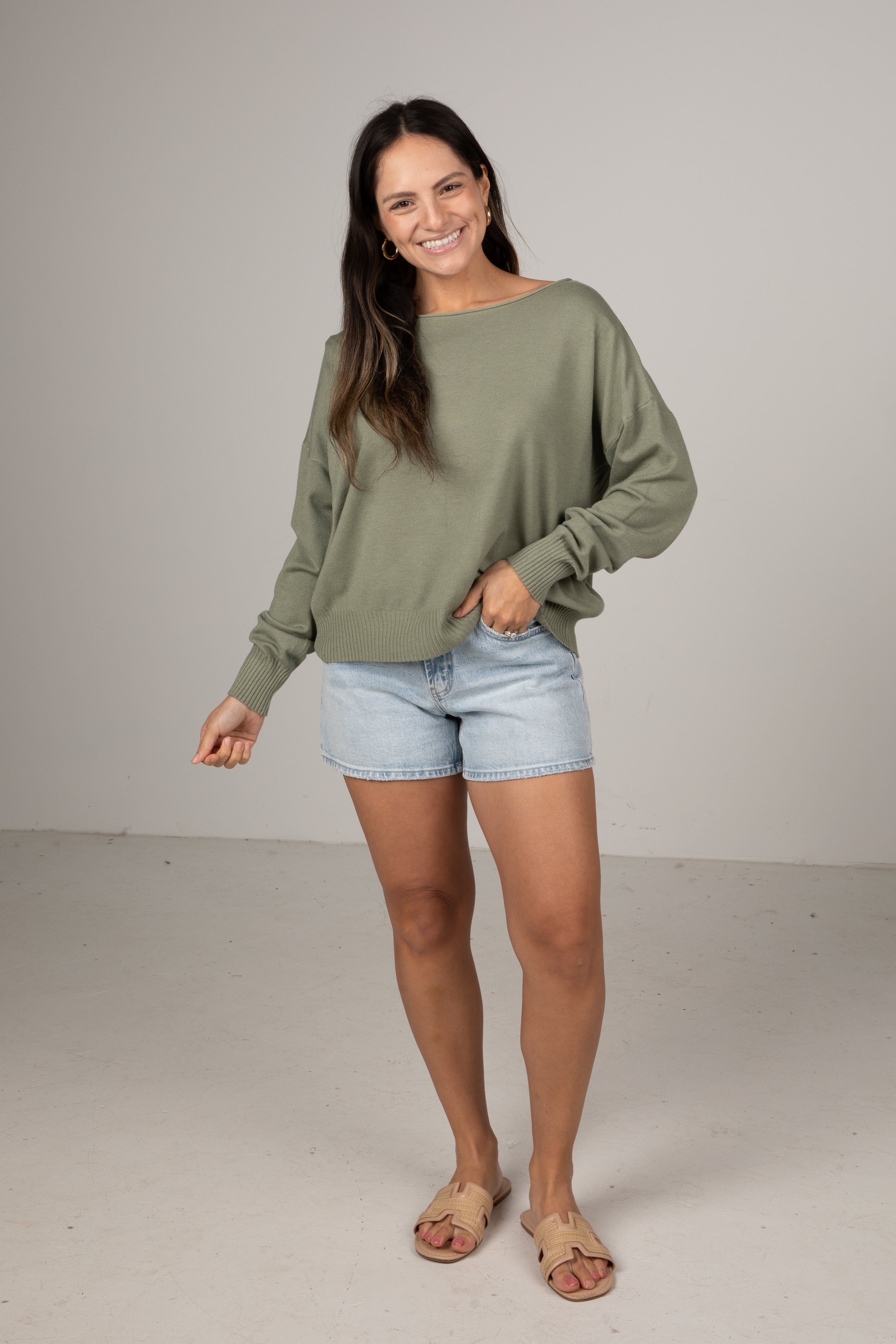 FINAL SALE - Easy Intentions Lightweight Knit Top - DU Deal