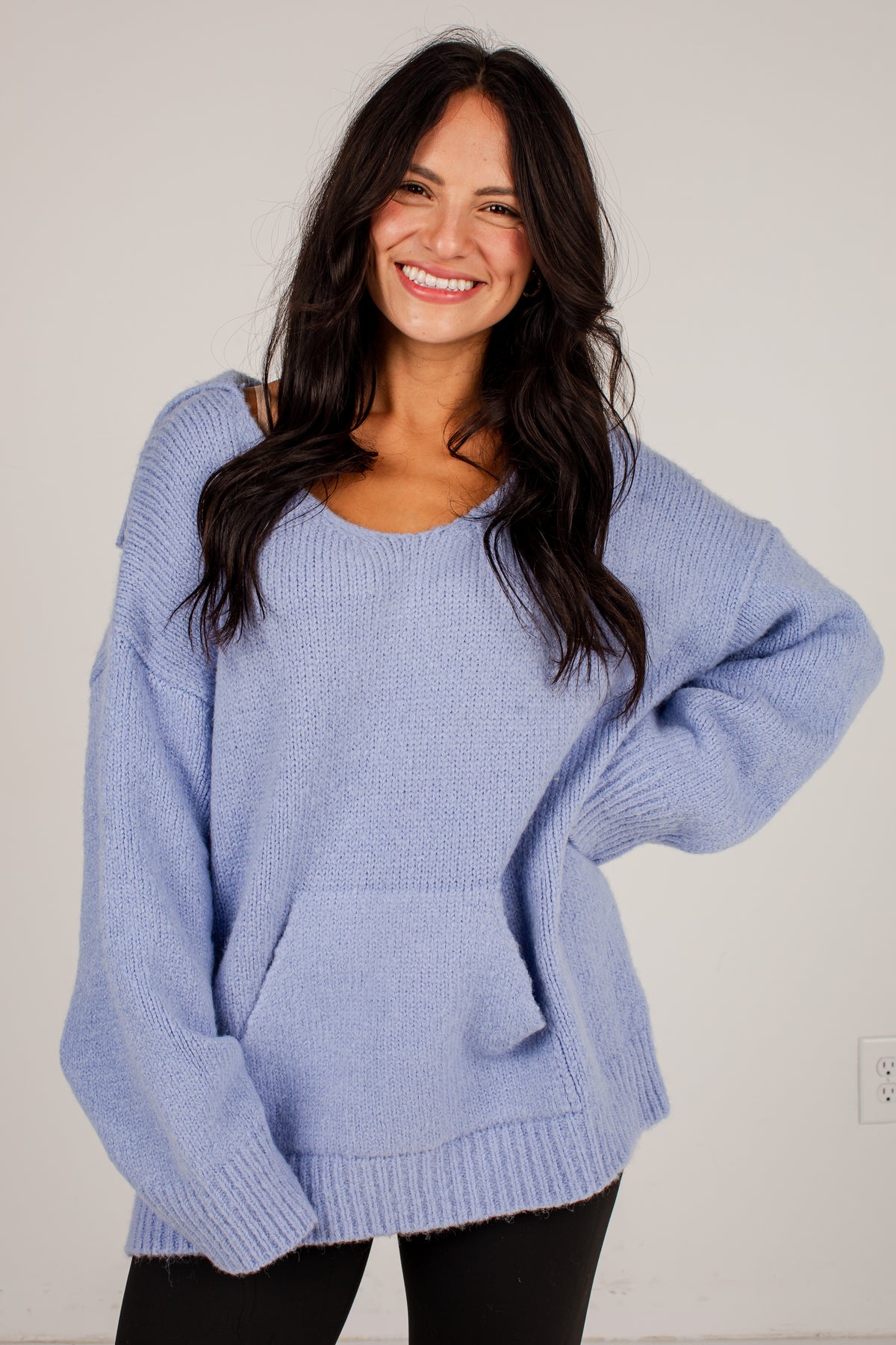 Hold Me Close Collared Knit Sweater