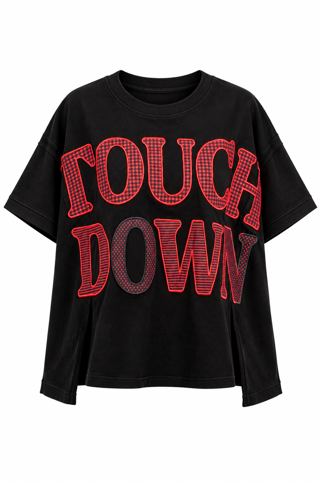 Touchdown Moment Black Graphic Tee