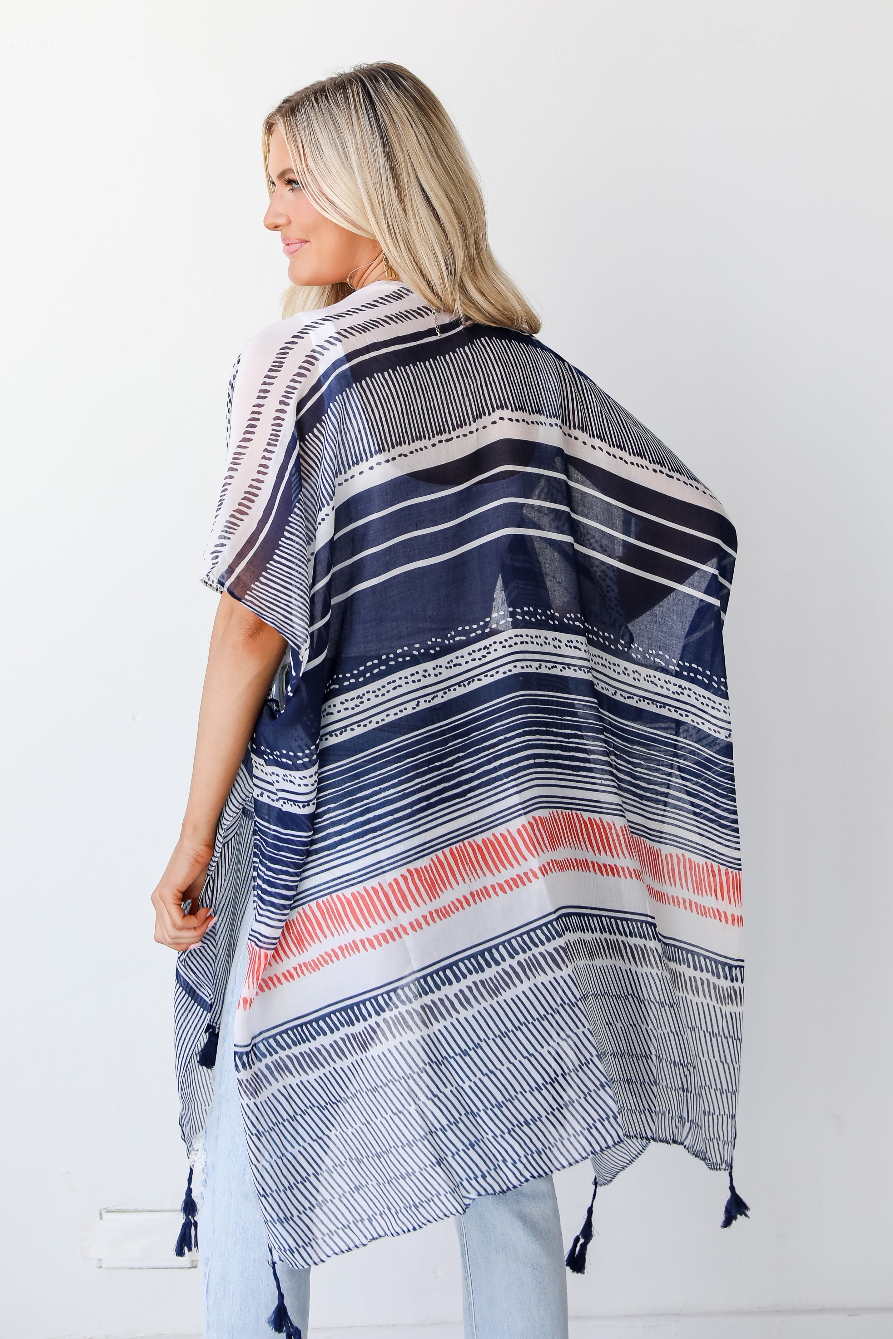 Kimono back view