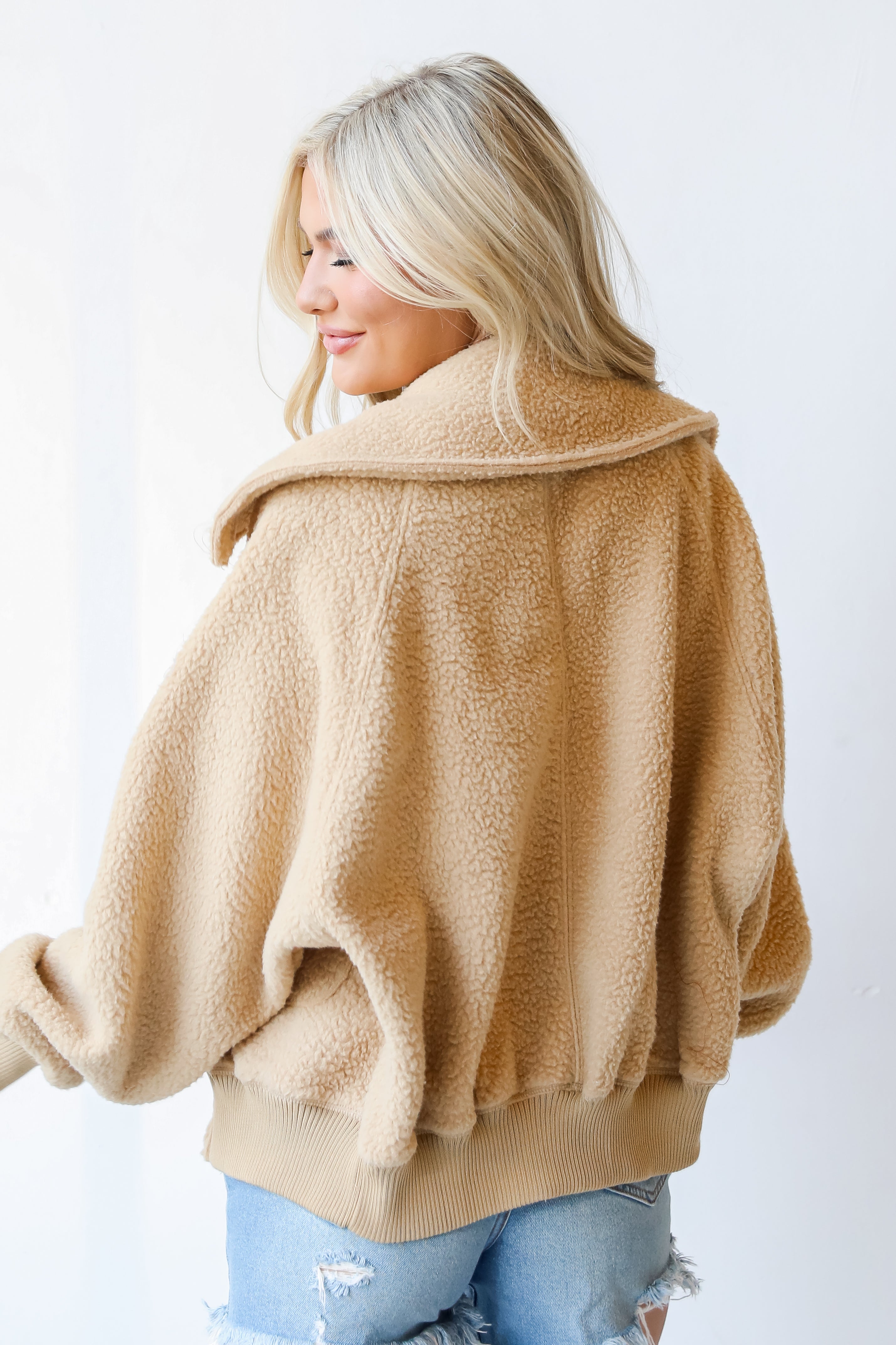 Sherpa Jacket back view