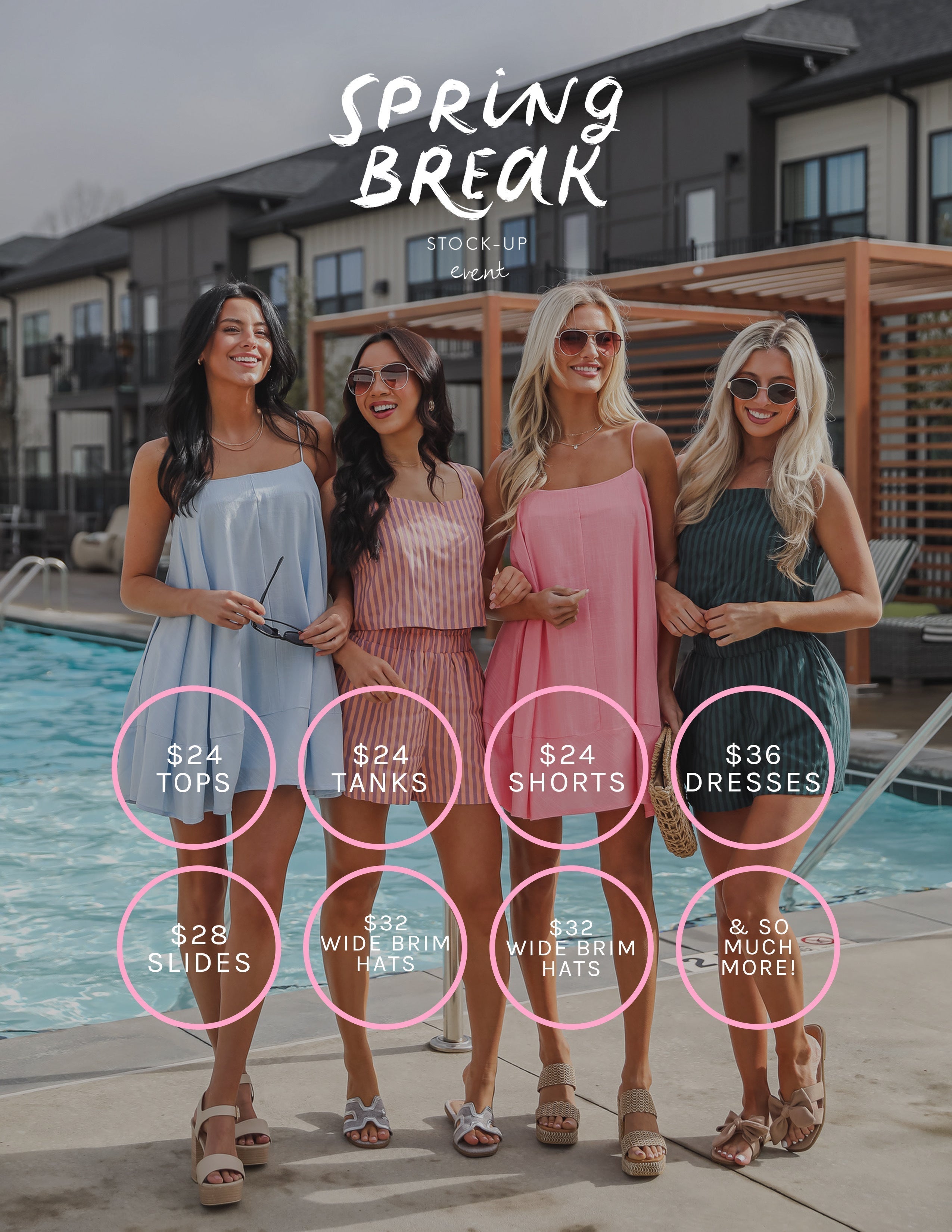 Ruby White Wear's Spring Break Event graphic