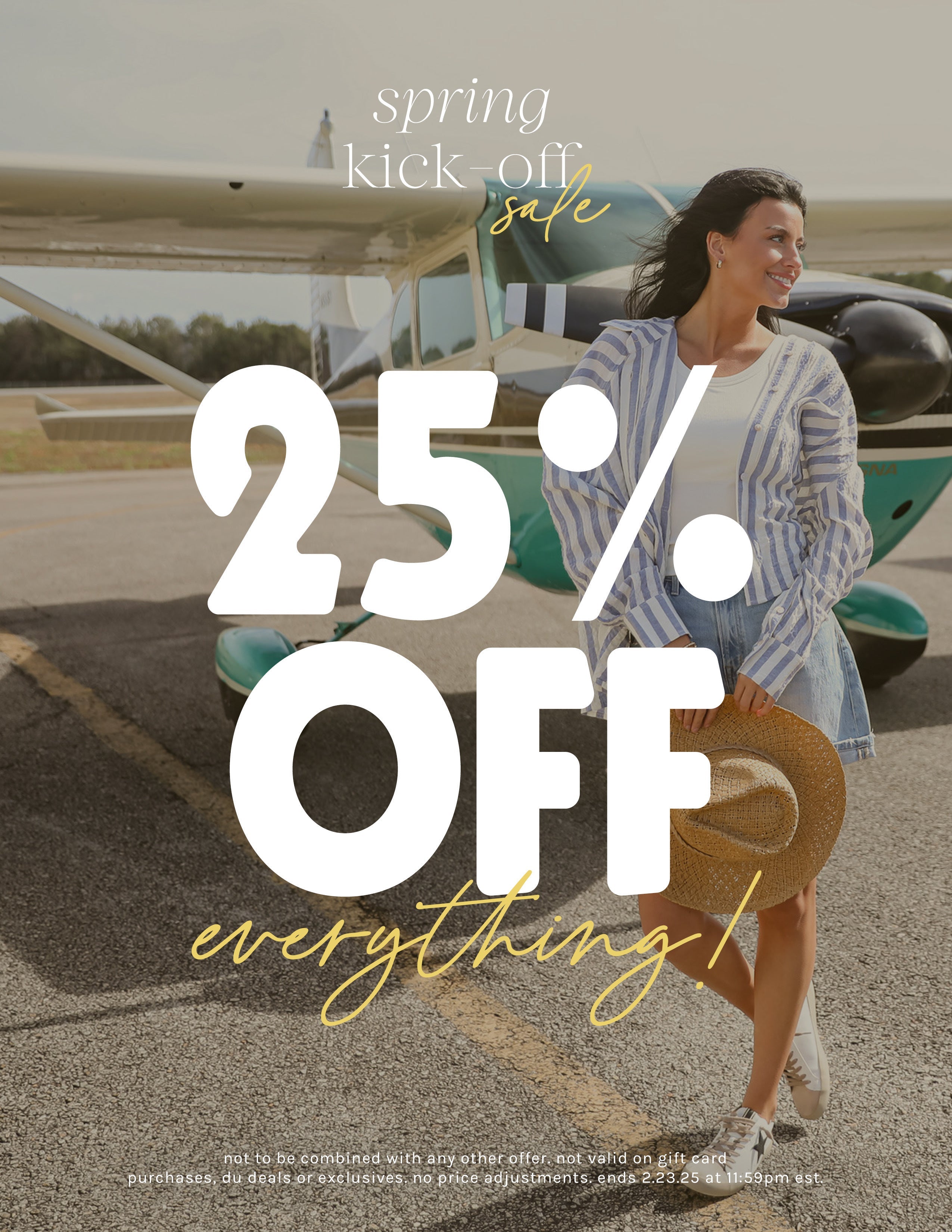 25% off everything graphic