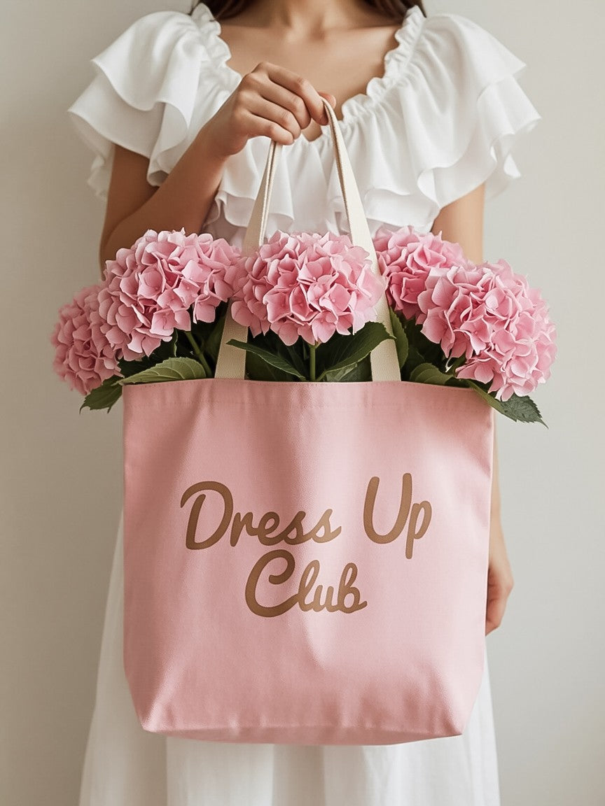 Ruby White Wear Club Fall Tote Bag
