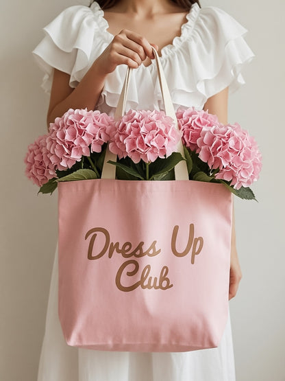 Ruby White Wear Club Fall Tote Bag