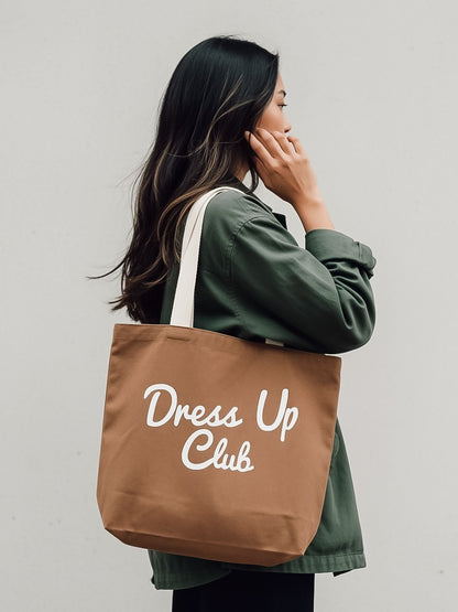 Ruby White Wear Club Fall Tote Bag
