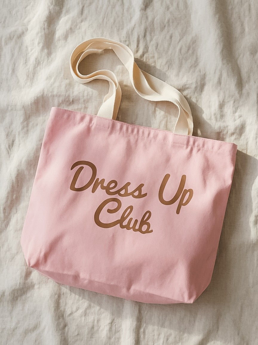 Ruby White Wear Club Fall Tote Bag