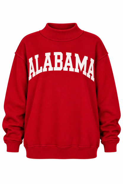 Alabama Reversible Mockneck Sweatshirt