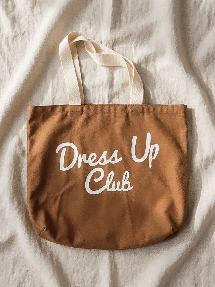 Ruby White Wear Club Fall Tote Bag