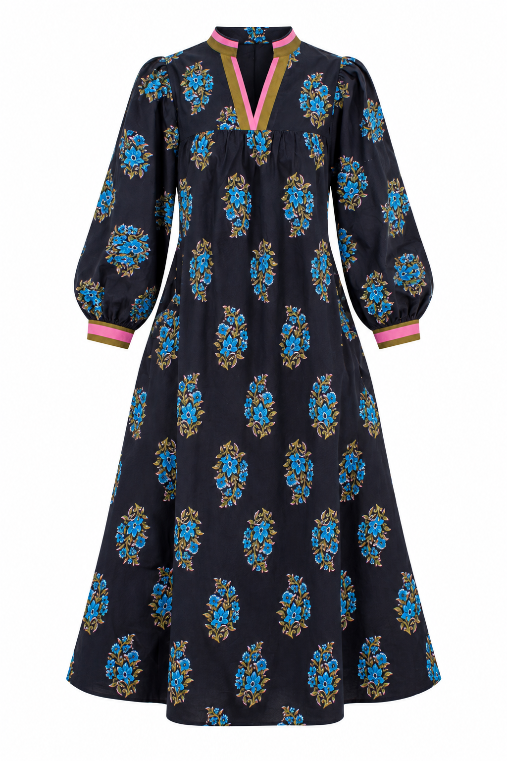 Current Chapter Black Floral Maxi Dress