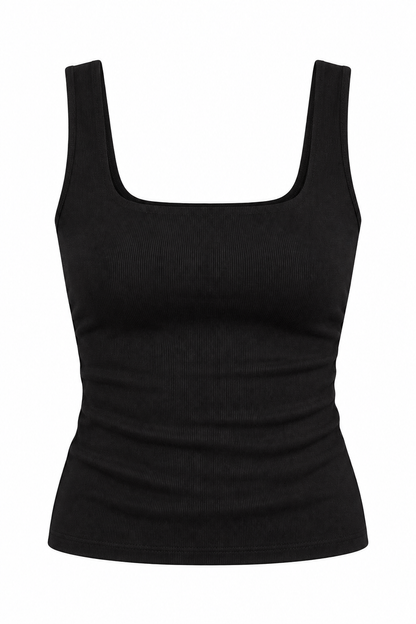 AnnaKate Square Neck Basic Tank