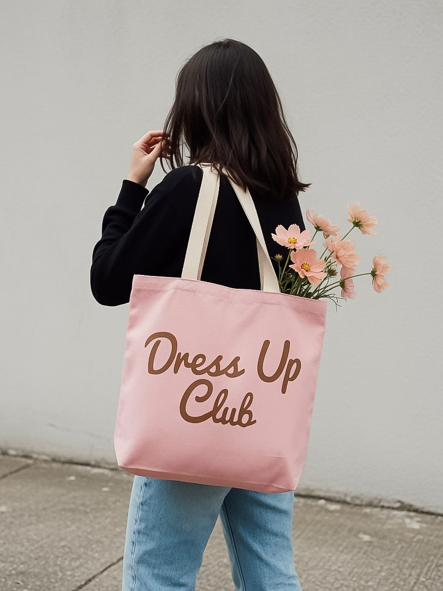 Ruby White Wear Club Fall Tote Bag