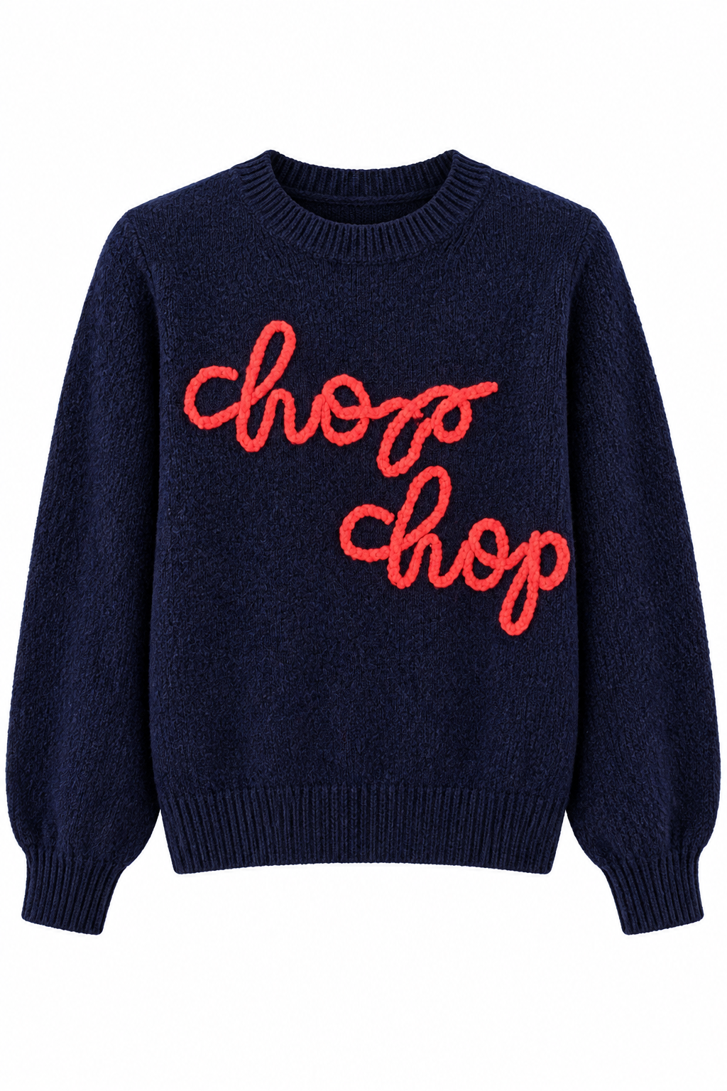 Chop Chop Navy Knit Sweater