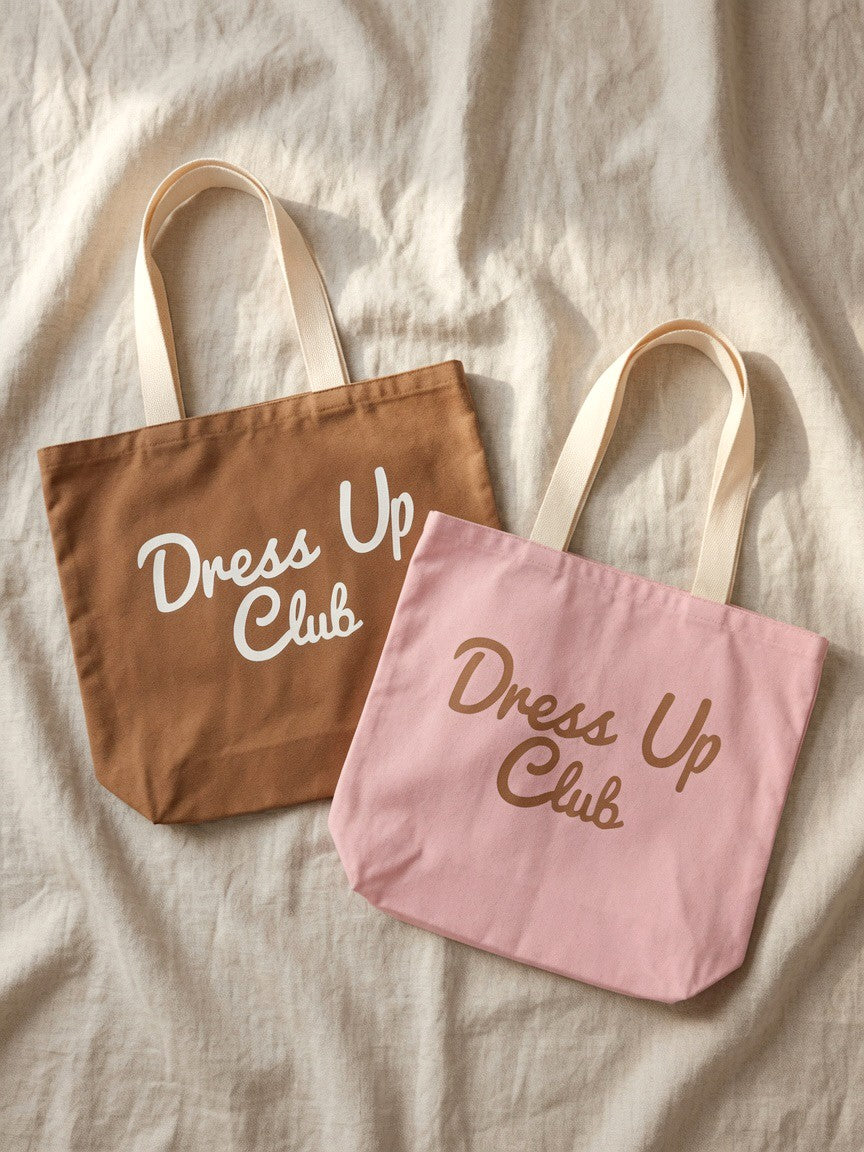 Ruby White Wear Club Fall Tote Bag