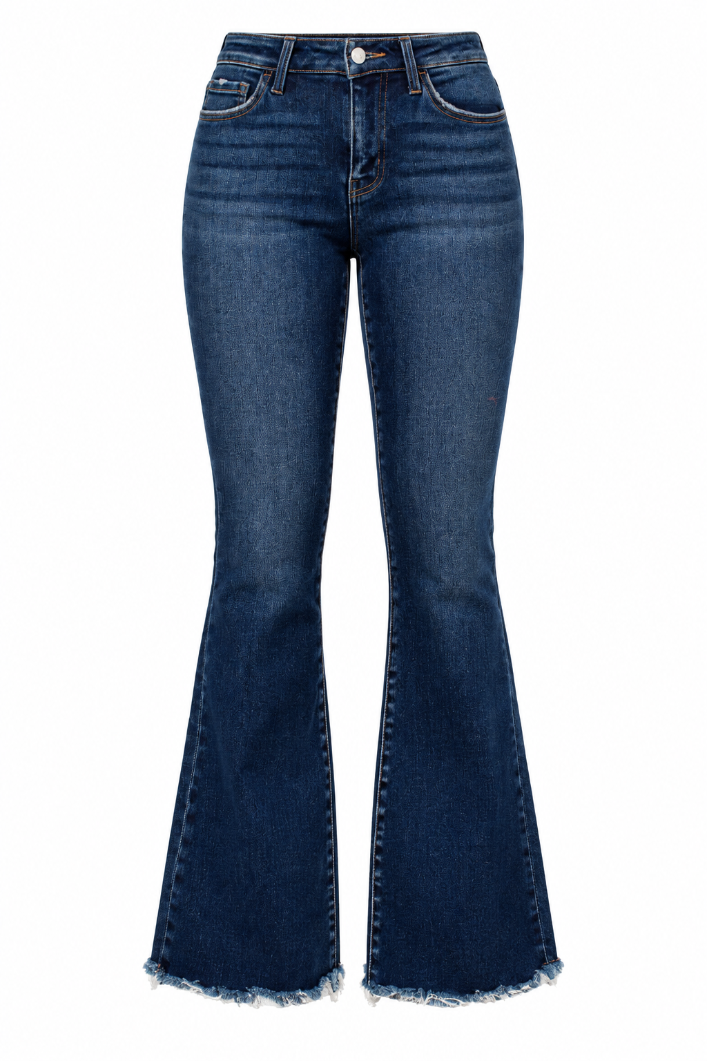 Everleigh Dark Wash High-Rise Flare Jeans