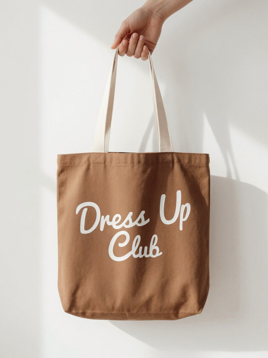 Ruby White Wear Club Fall Tote Bag