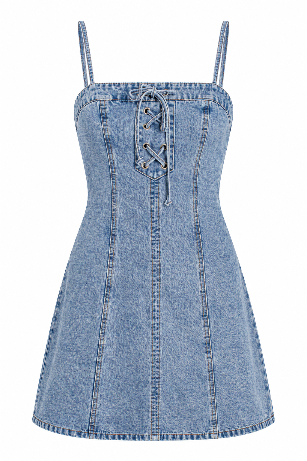 Better In Denim Mini Dress