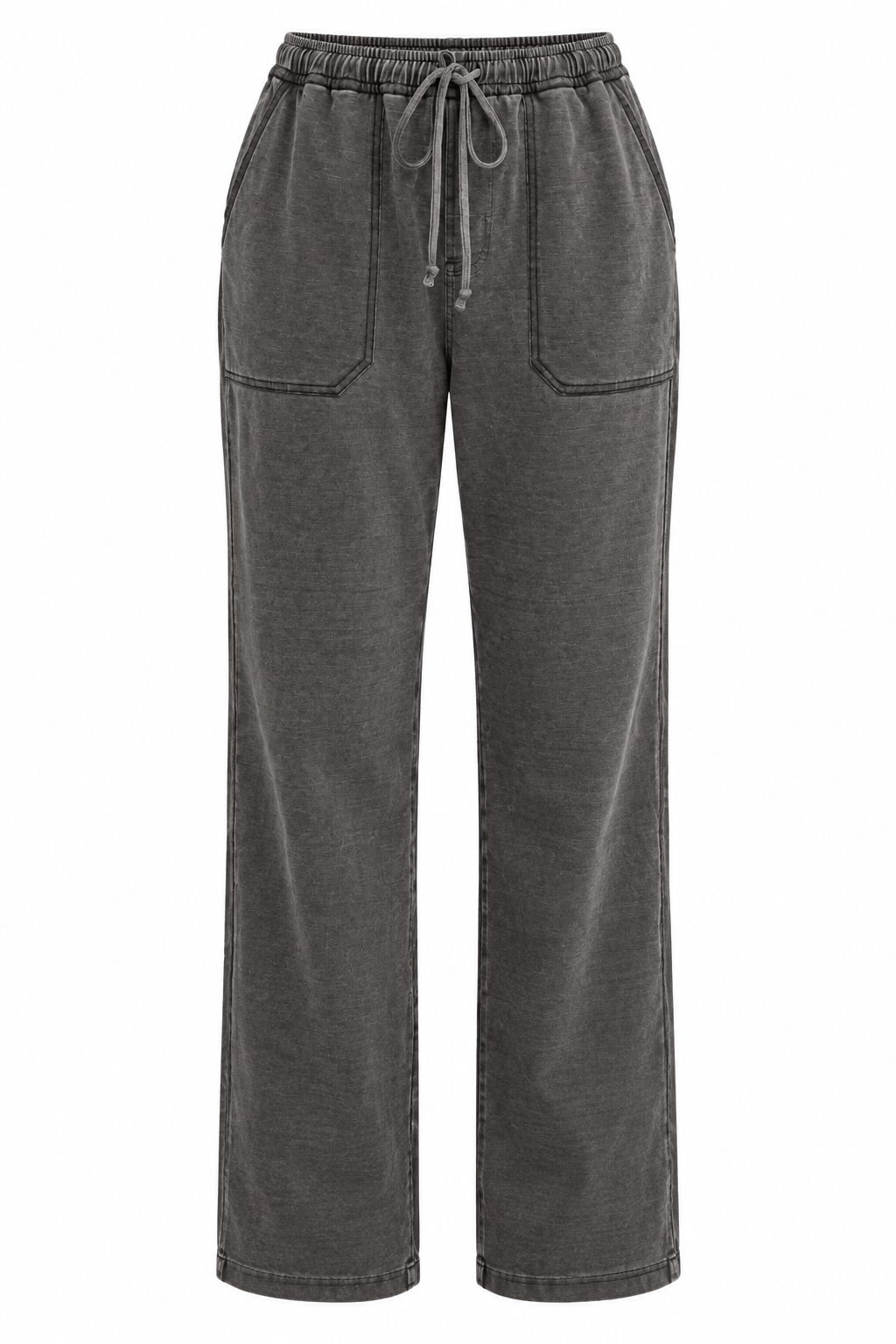 Cozy Company Charcoal Drawstring Pants