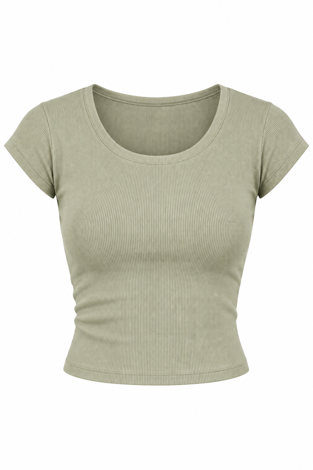 Daily Agenda Cap Sleeve Casual Ribbed Top