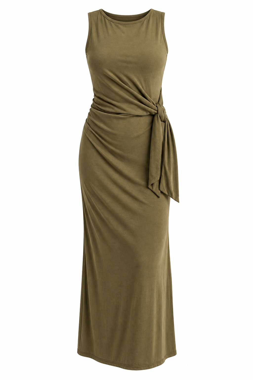 FINAL SALE - An Evening Away Draped Maxi Dress