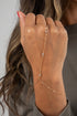gold hand chain
