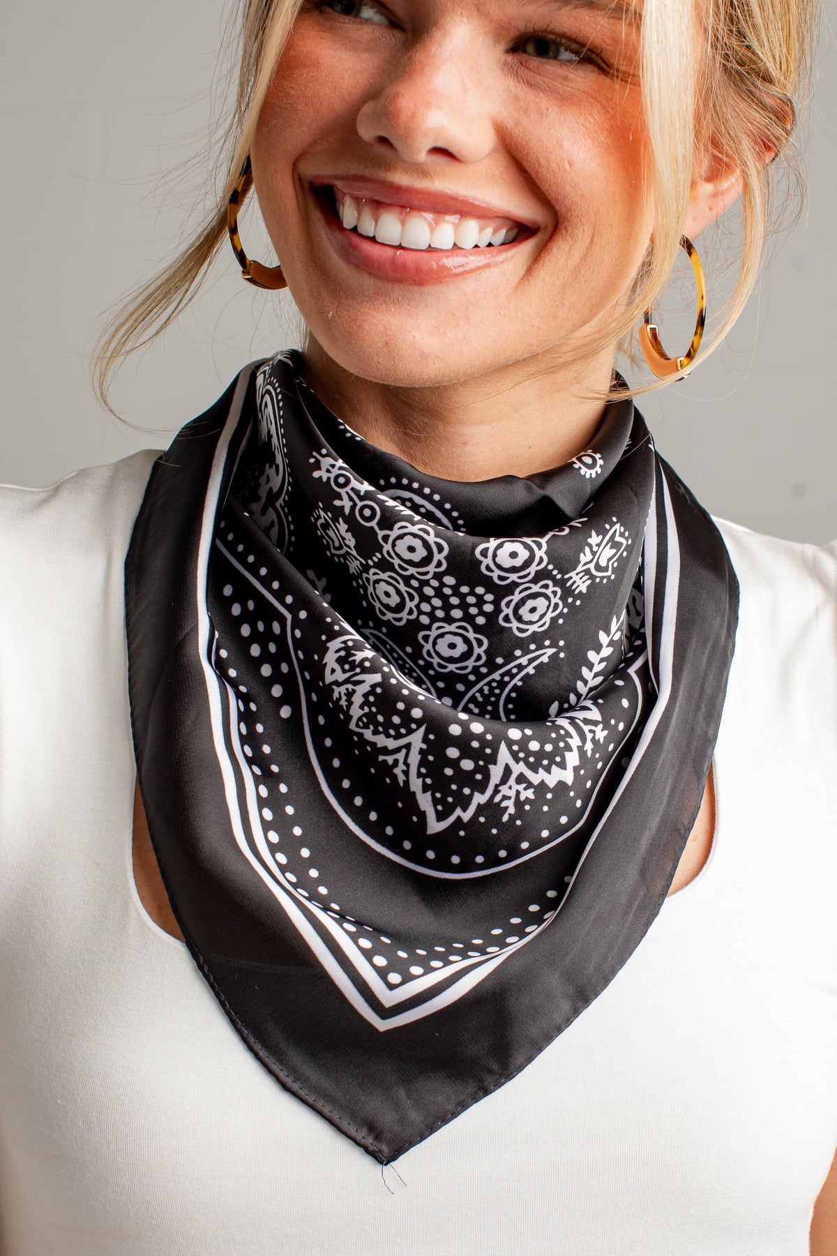 Stand Out In The Crowd Satin Bandana