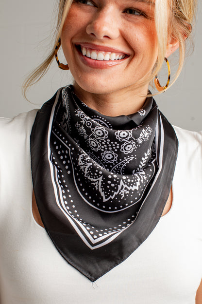 Stand Out In The Crowd Satin Bandana