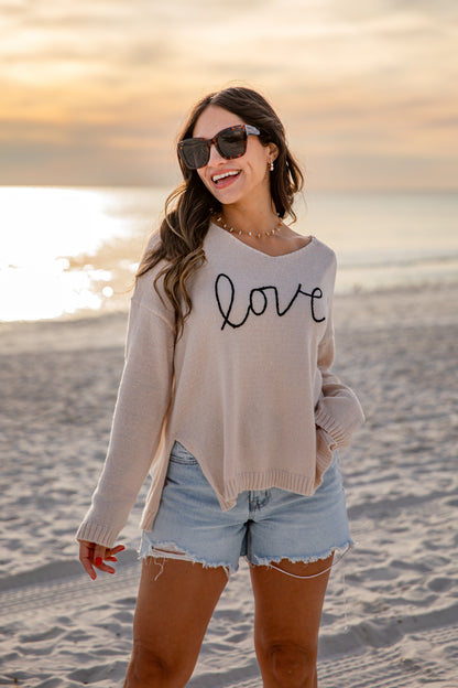 Woman wearing a &