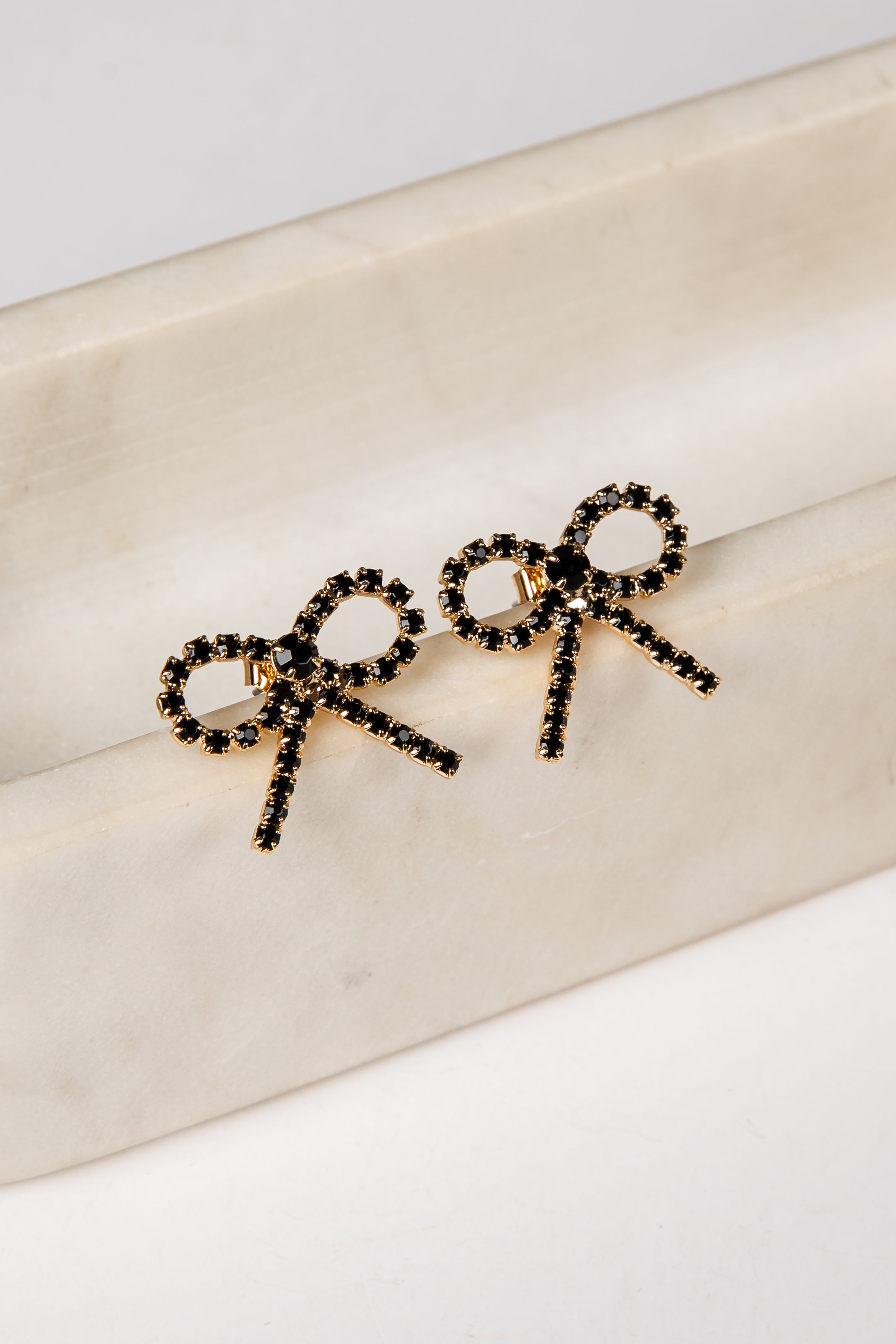 bow earrings