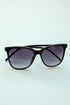 Trendsetting Take Black Round Sunglasses