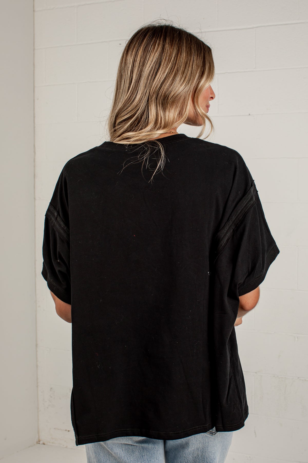 Touchdown Moment Black Graphic Tee