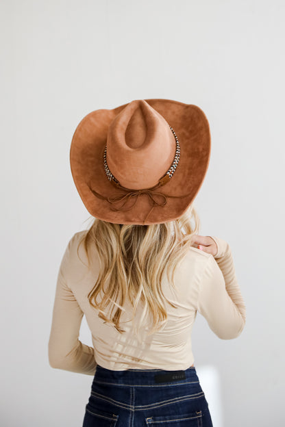 Rodeo Charm Fedora Western Wide Brim Hat