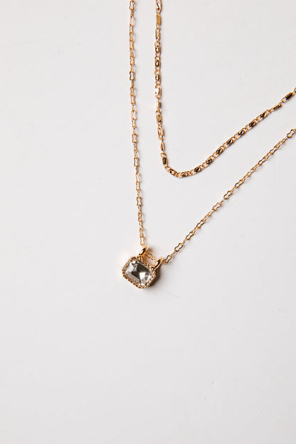 Isabel Gold Layered Gemstone Necklace