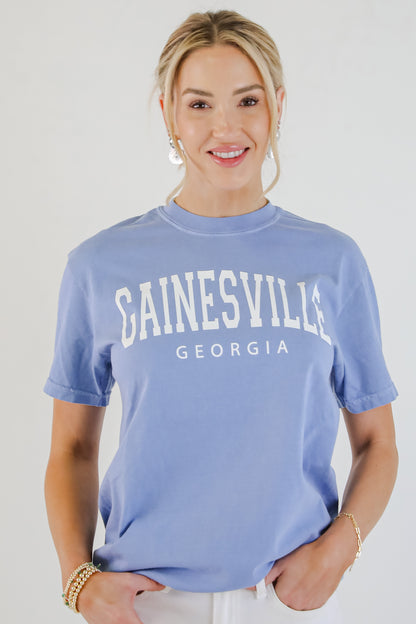 Light Blue Wednesbury Georgia Tee