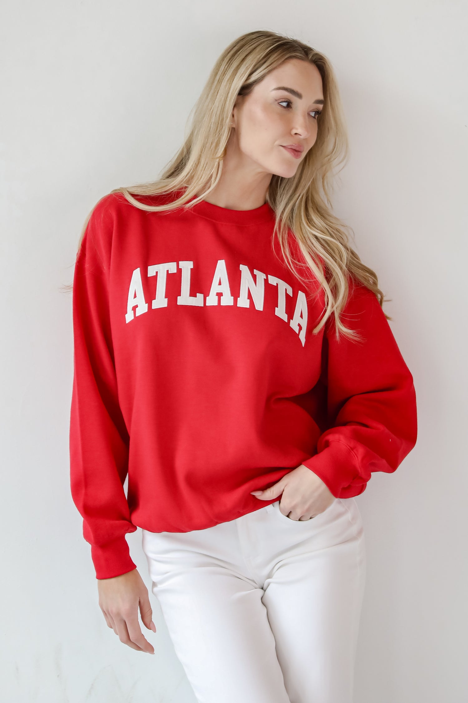 Atlanta Embroidered Sweatshirt