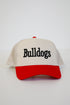Red Bulldogs Color Block Embroidered Hat