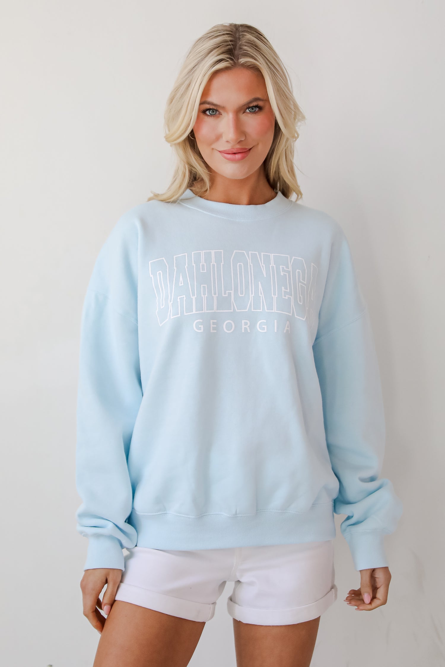 Light Blue Dahlonega Georgia Sweatshirt