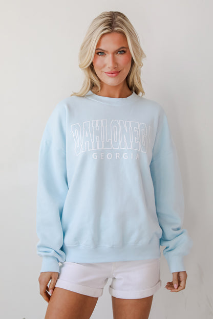 Light Blue Dahlonega Georgia Sweatshirt