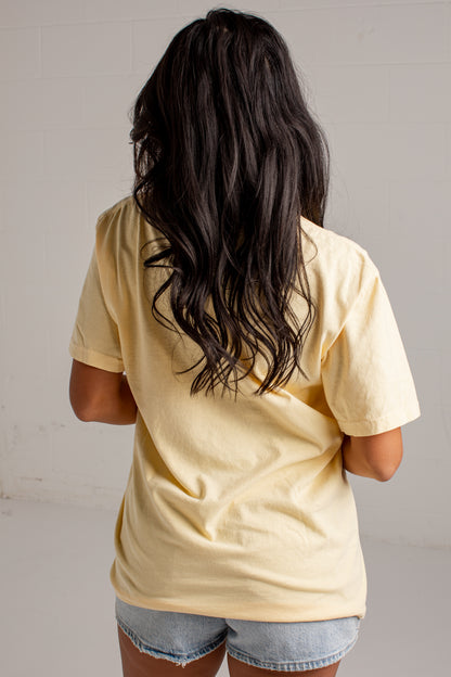Yellow Nashville Graphic Tee
