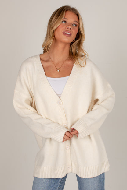 Atlanta Heart Graphic Sweater Cardigan