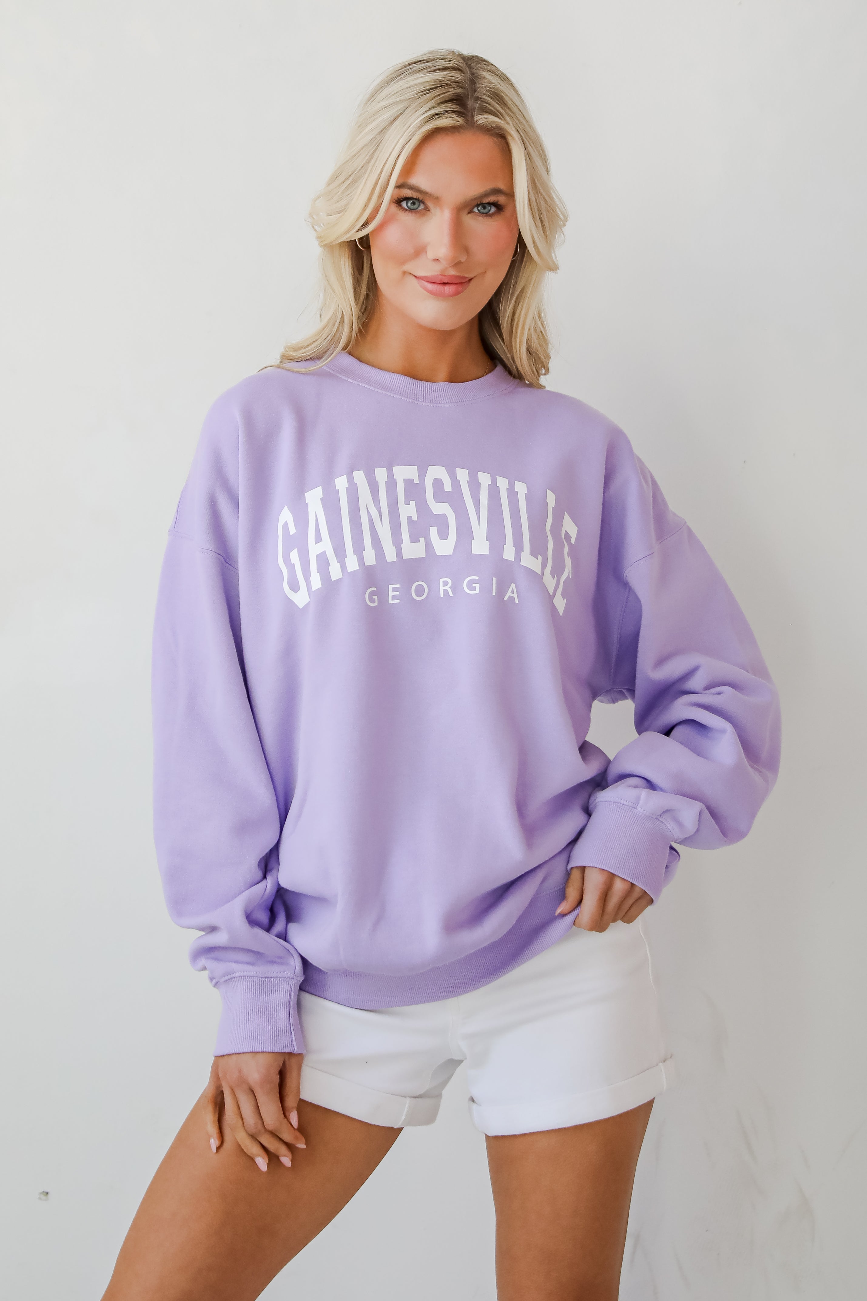 Lavender Wednesbury Georgia Sweatshirt