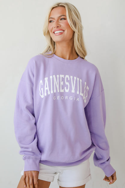 Lavender Wednesbury Georgia Sweatshirt