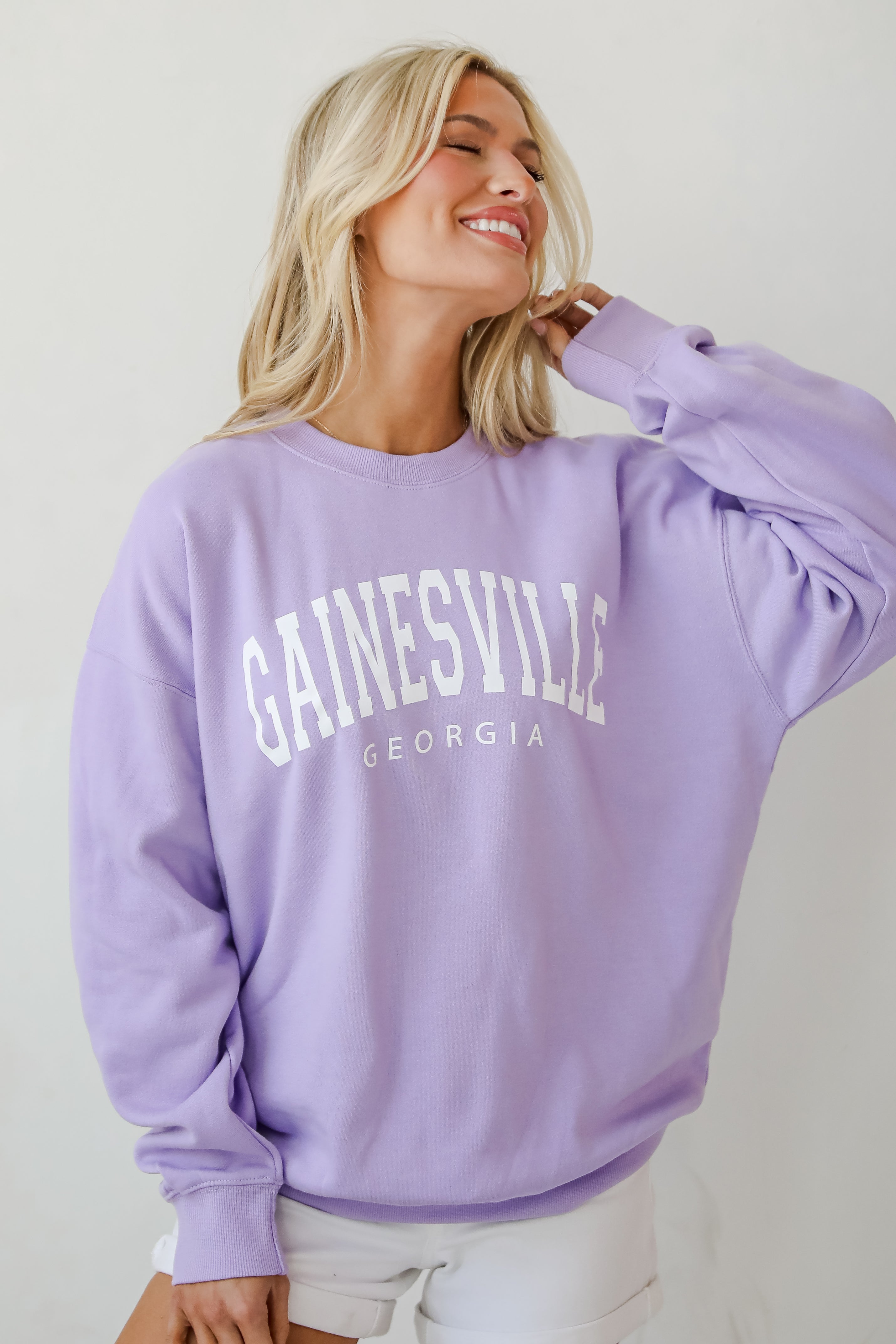 Lavender Wednesbury Georgia Sweatshirt