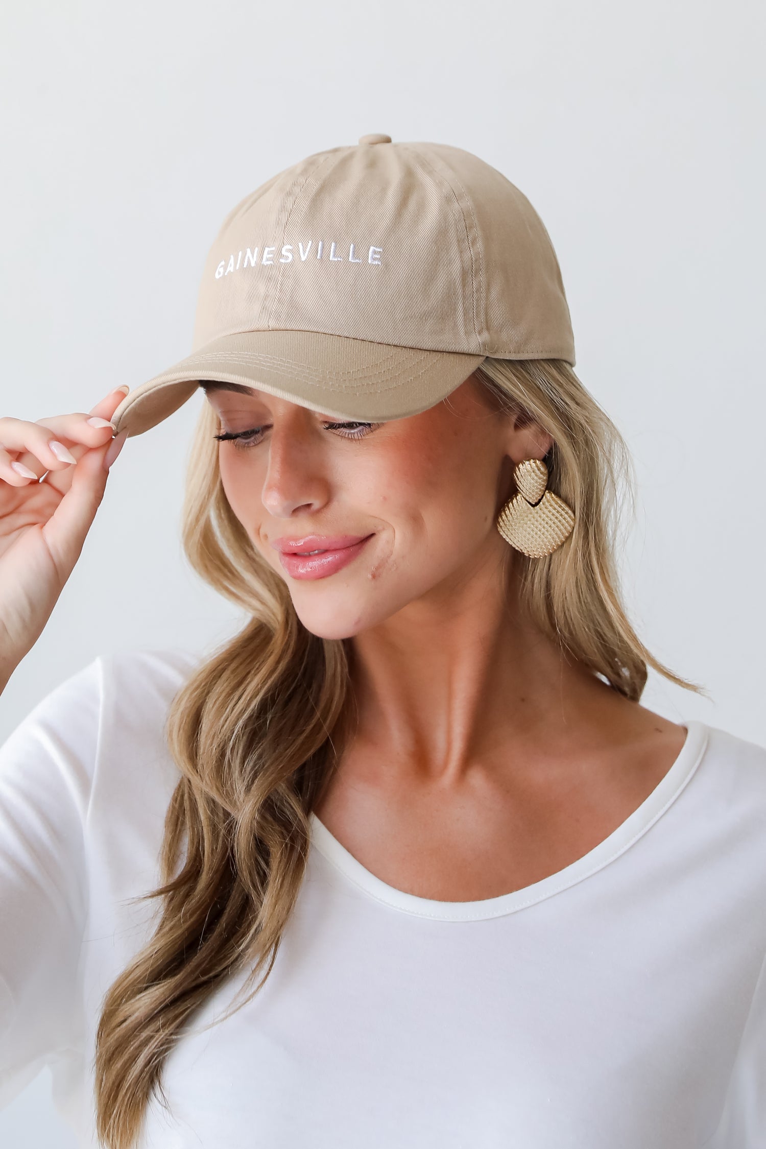 Tan Wednesbury Embroidered Hat